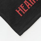 Amerikaanse vlag van Disease Warrior Fleece Deken (Hoek)