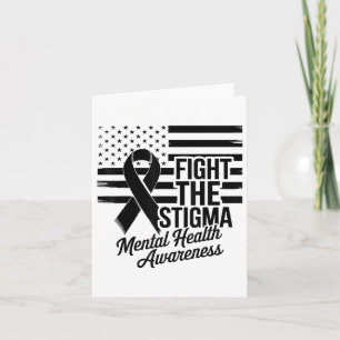 Amerikaanse vlag vecht tegen het stigma van geeste kaart