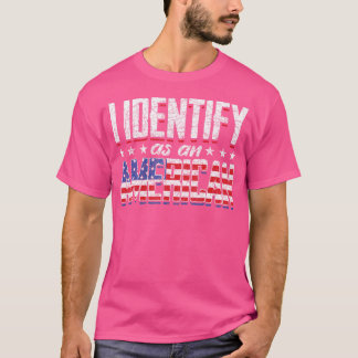 Amerikaanse vlag Verenigde Staten 4 juli identific T-shirt