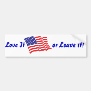 Amerikaanse vlag/Verenigde Staten Bumpersticker