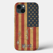  Amerikaanse vlag, Verenigde Staten, Patriottisch Case-Mate iPhone Case (Achterkant)