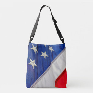 Amerikaanse vlag Verenigde Staten Rood White Blue Crossbody Tas
