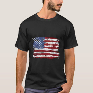 Amerikaanse vlag Verenigde Staten van Amerika 4e T-shirt