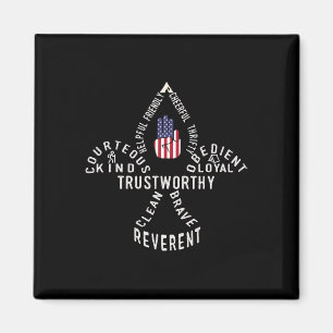 Amerikaanse vlag Verkennerswet Magneet