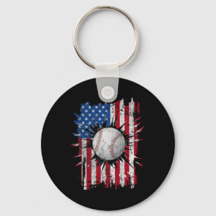Amerikaanse Vlag Verkoop Vintage 4 juli VS Patriot Sleutelhanger