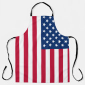 Amerikaanse vlag - verticaal schort (Voorkant)