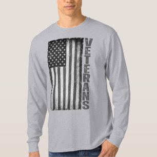 AMERIKAANSE VLAG VETERANENDAG 4 JULI T-SHIRT