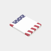 Amerikaanse vlag - Vier de VS - 4 juli Classic Post-it® Notes (Schuin)
