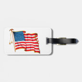  Amerikaanse vlag, vierde juli Bagagelabel (Achterkant horizontaal)