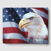 Amerikaanse vlag Vierde juli Gastenboek (Achterkant)