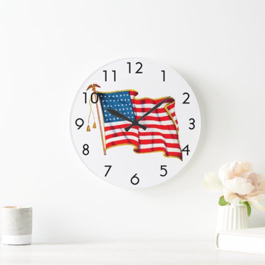 Amerikaanse vlag, vierde juli Grote Klok (Huis)