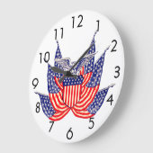 Amerikaanse vlag, vierde juli Grote Klok (Hoek)