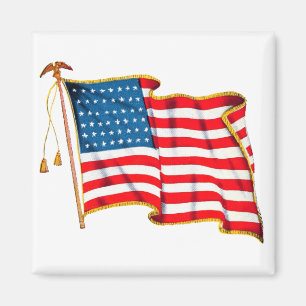 Amerikaanse vlag, vierde juli Magneet