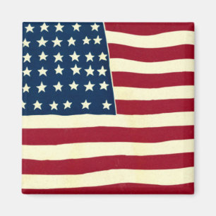 Amerikaanse vlag, vierde juli Magneet