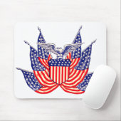  Amerikaanse vlag, vierde juli Muismat (Met muis)