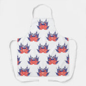  Amerikaanse vlag, vierde juli Schort (Voorkant)