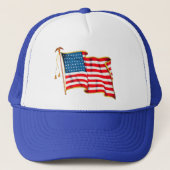  Amerikaanse vlag, vierde juli Trucker Pet (Voorkant)