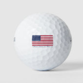 Amerikaanse vlag vierde juli viering golfballen (Voorkant)