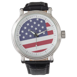 Amerikaanse vlag - vieren de VS van A Horloge