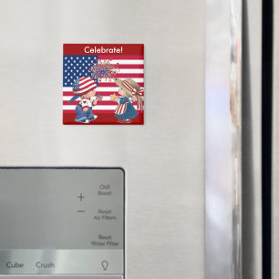Amerikaanse vlag vieren magneet