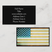  Amerikaanse vlag Visitekaartje (Voorkant / Achterkant)