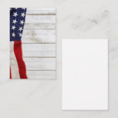  Amerikaanse vlag Visitekaartje (Voorkant / Achterkant)