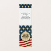 Amerikaanse vlag visitekaartjes (Buitenkant ongevouwen)