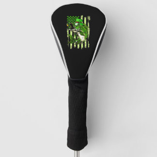 Amerikaanse vlag Vist St Patrick's Day Irish Lucky Golfheadcover