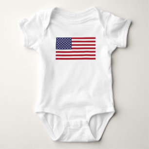 Amerikaanse vlag, vlag van de VS, Amerikaanse vlag Romper