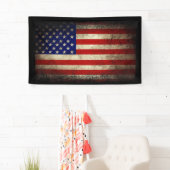 Amerikaanse vlag  vlaggen spandoek (Insitu)