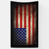 Amerikaanse vlag  vlaggen spandoek (Verticaal)