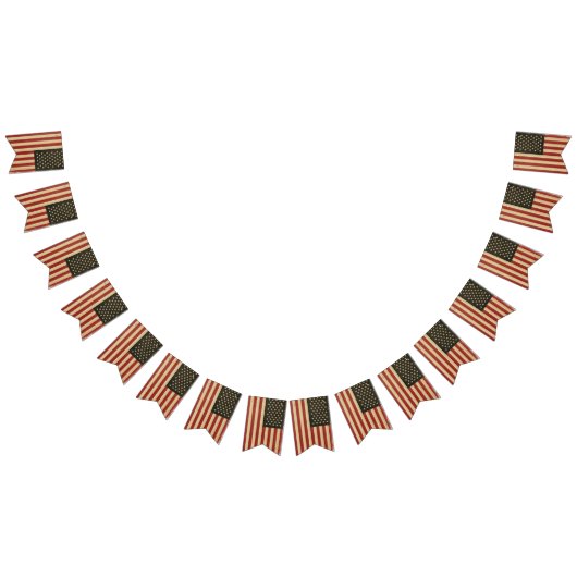  Amerikaanse vlag Vlaggetjes (Alle)