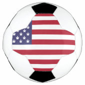 Amerikaanse Vlag Voetbal (Voorkant)