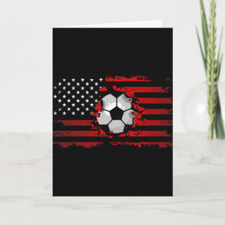 Amerikaanse vlag Voetbal Kleding - Voetbal  Kaart