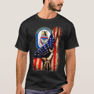 Amerikaanse vlag voor Amerikaanse Valley Forge CG5 T-shirt