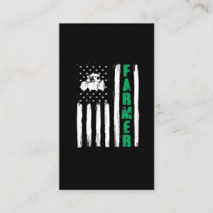 Amerikaanse vlag voor boerentractor Patriotic US P Visitekaartje