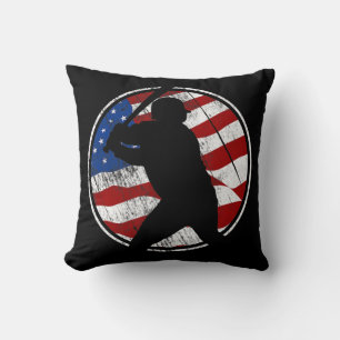 Amerikaanse vlag voor honkbal - honkbal kussen