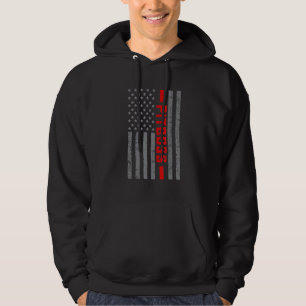 Amerikaanse vlag voor mannen vader hoodie