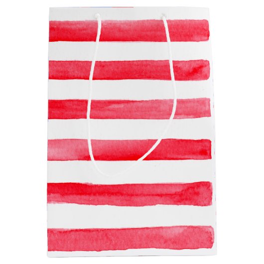 Amerikaanse vlag voor sterren en strips medium cadeauzakje (Voorkant)