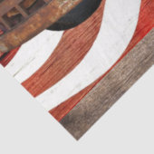 Amerikaanse vlag voor vrachtwagen tissuepapier (Detail)