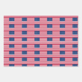 Amerikaanse vlag VS Inpakpapier Vel (Voorkant)
