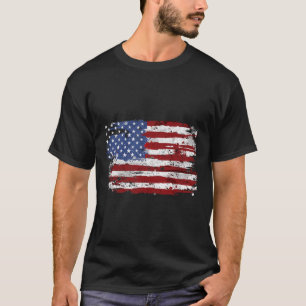 Amerikaanse Vlag Vs Verenigde Staten Van Amerika A T-shirt