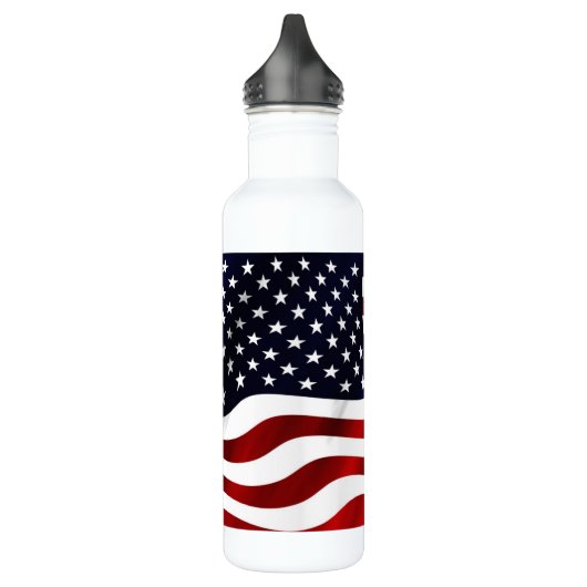 Amerikaanse vlag waterfles  (Links)