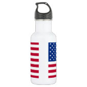 Amerikaanse vlag waterfles (Achterkant)