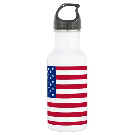 Amerikaanse vlag waterfles (Voorkant)