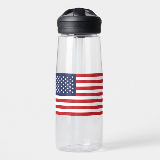 Amerikaanse vlag waterfles (Voorkant)