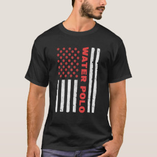 Amerikaanse vlag Waterpolo Team Waterpolo T-shirt