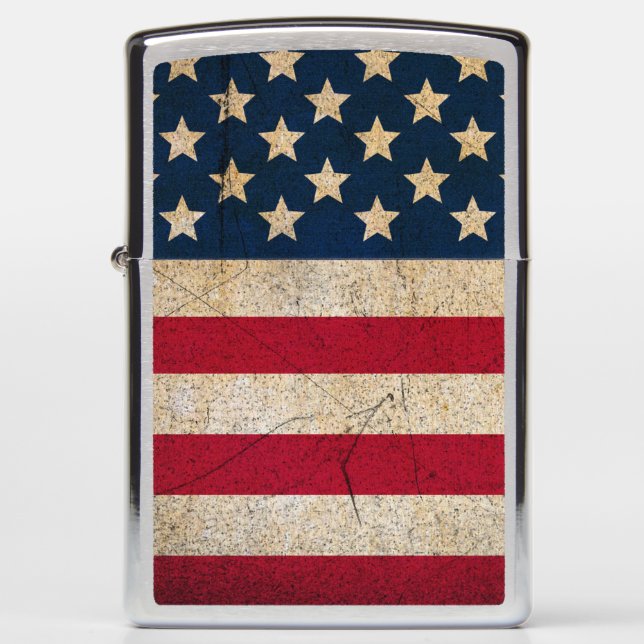  Amerikaanse vlag Zippo aansteker (Voorkant)