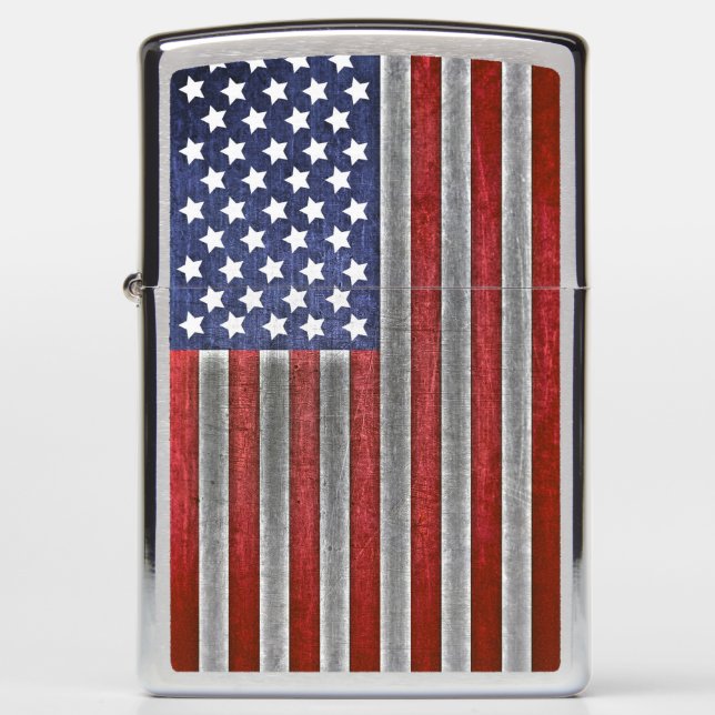 Amerikaanse vlag Zippo Lighter (Voorkant)