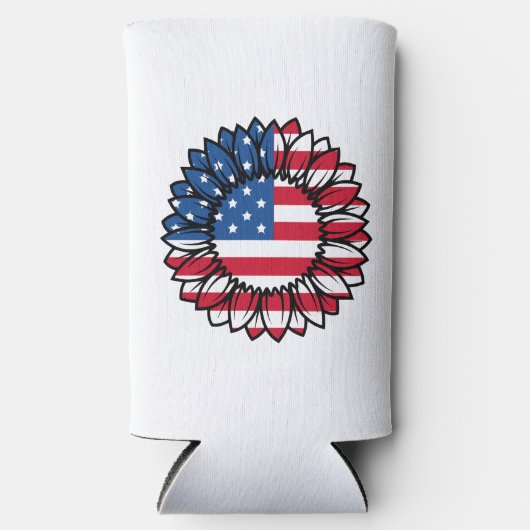 Amerikaanse vlag Zonnebloem-32222 (Voorkant)